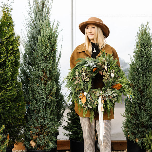 Evergreen Wreath Decorating Workshop - Saturday, December 6th